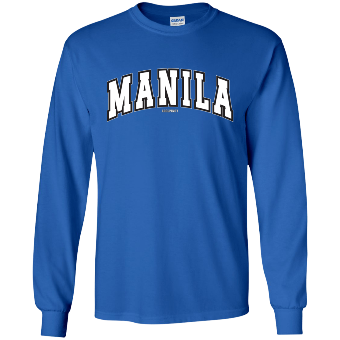 Manila Arch White CP Youth Long Sleeve T-Shirt