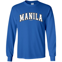 Manila Arch White CP Youth Long Sleeve T-Shirt