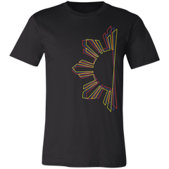 Sun and Stars 3D Unisex Jersey T-Shirt