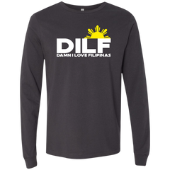 DILF Damn I Love Filipinas Unisex Jersey Long Sleeve T-Shirt