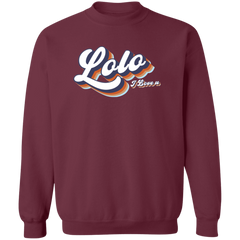 Lolo I Love U Unisex Crewneck Pullover Sweatshirt