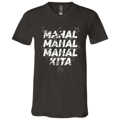 Mahal Na Mahal Na Mahal Kita Unisex Jersey V-Neck T-Shirt