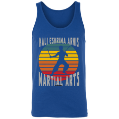 Kali Eskrima Arnis Martial Arts BL Unisex Cotton Tank Top