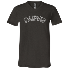 Filipino CB Unisex Jersey V-Neck T-Shirt