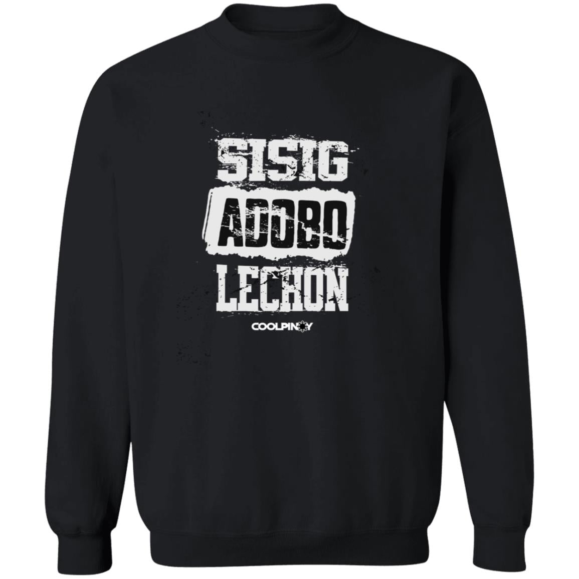 Sisig Adobo Lechon Unisex Crewneck Pullover Sweatshirt