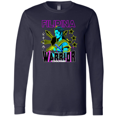 Filipina Warrior Psychadelic Unisex Jersey Long Sleeve T-Shirt