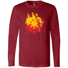 Sun and Stars Splashed Unisex Jersey Long Sleeve T-Shirt