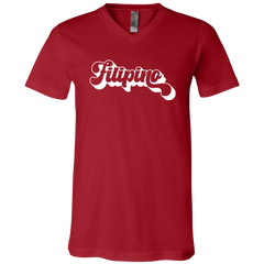 Filipino Chunky Unisex Jersey V-Neck T-Shirt