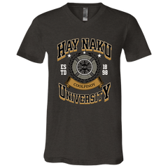 Hay Naku University Unisex Jersey V-Neck T-Shirt