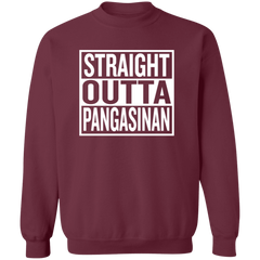 Straight Outta Pangasinan Unisex Crewneck Pullover Sweatshirt