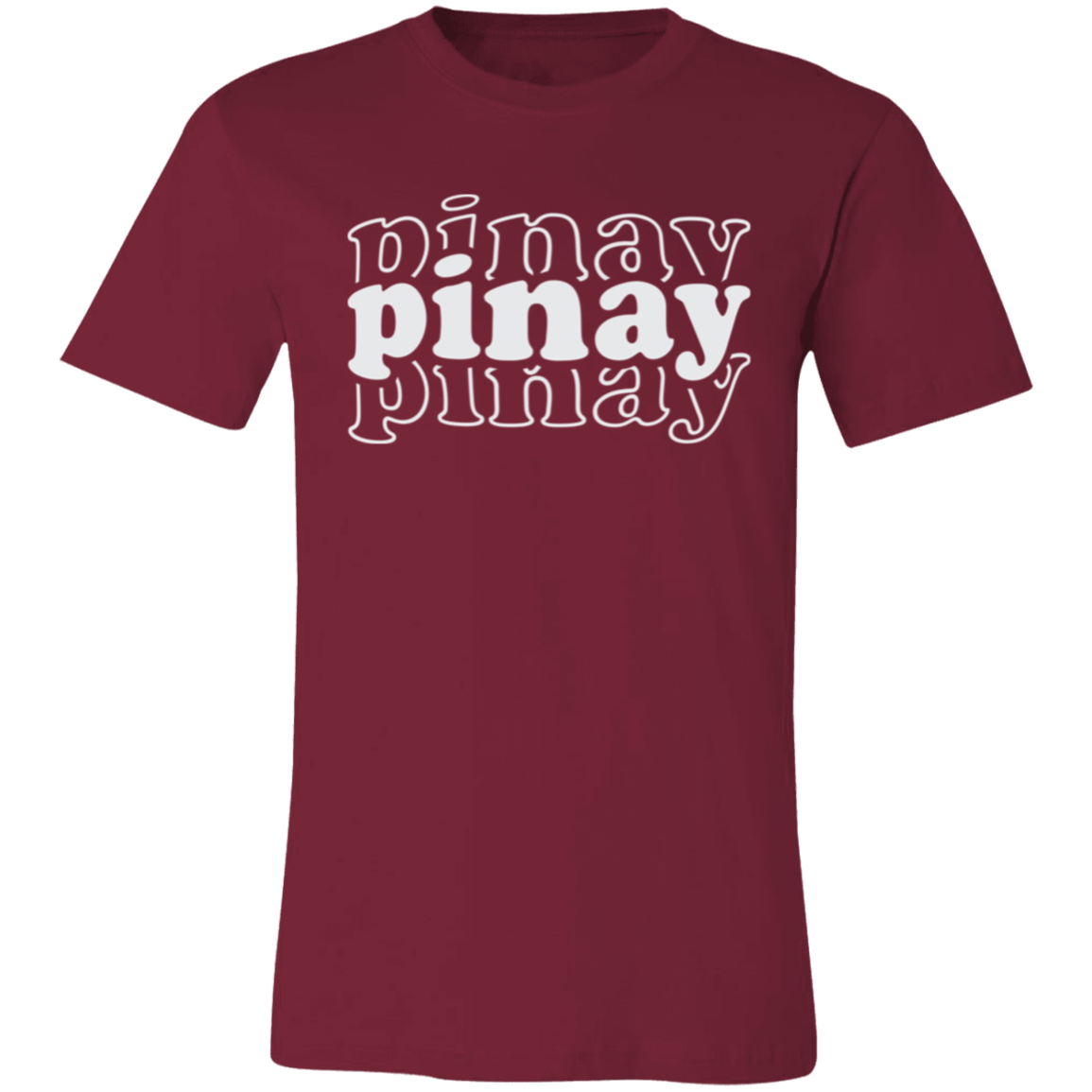 Pinay Triple Unisex Jersey T-Shirt