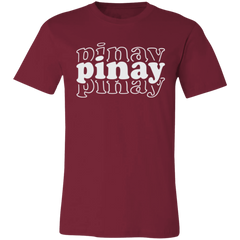 Pinay Triple Unisex Jersey T-Shirt