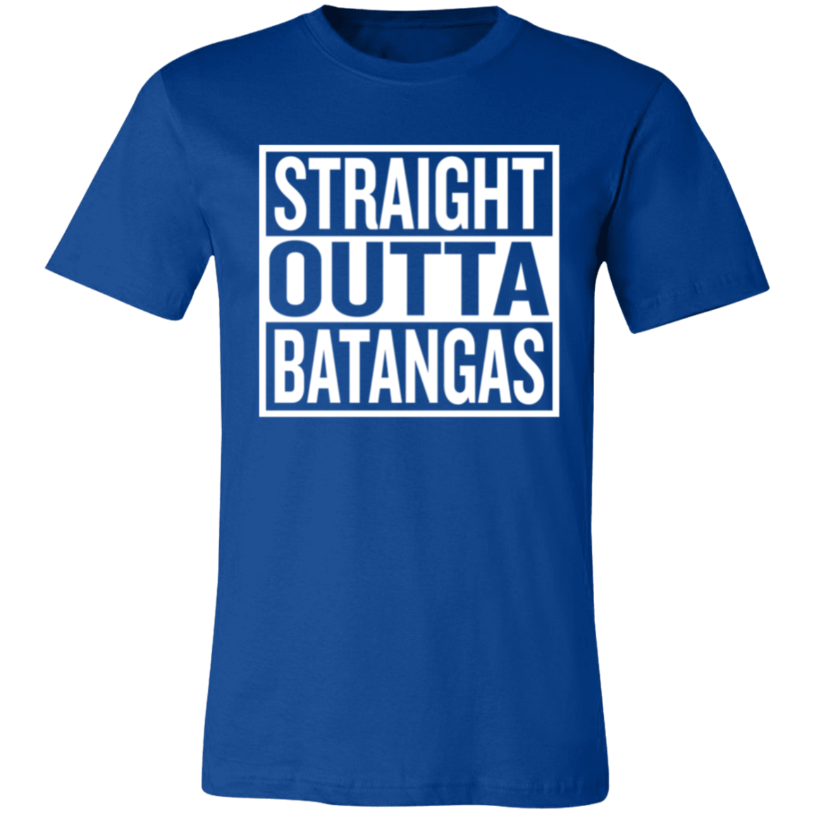 Straight Outta Batangas Unisex Jersey T-Shirt