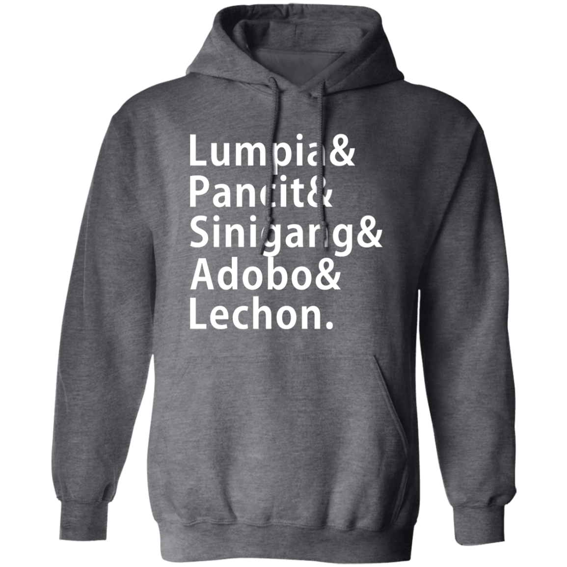 Lumpia Pancit Sinigang Adobo Lechon Unisex Pullover Hoodie