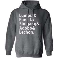 Lumpia Pancit Sinigang Adobo Lechon Unisex Pullover Hoodie