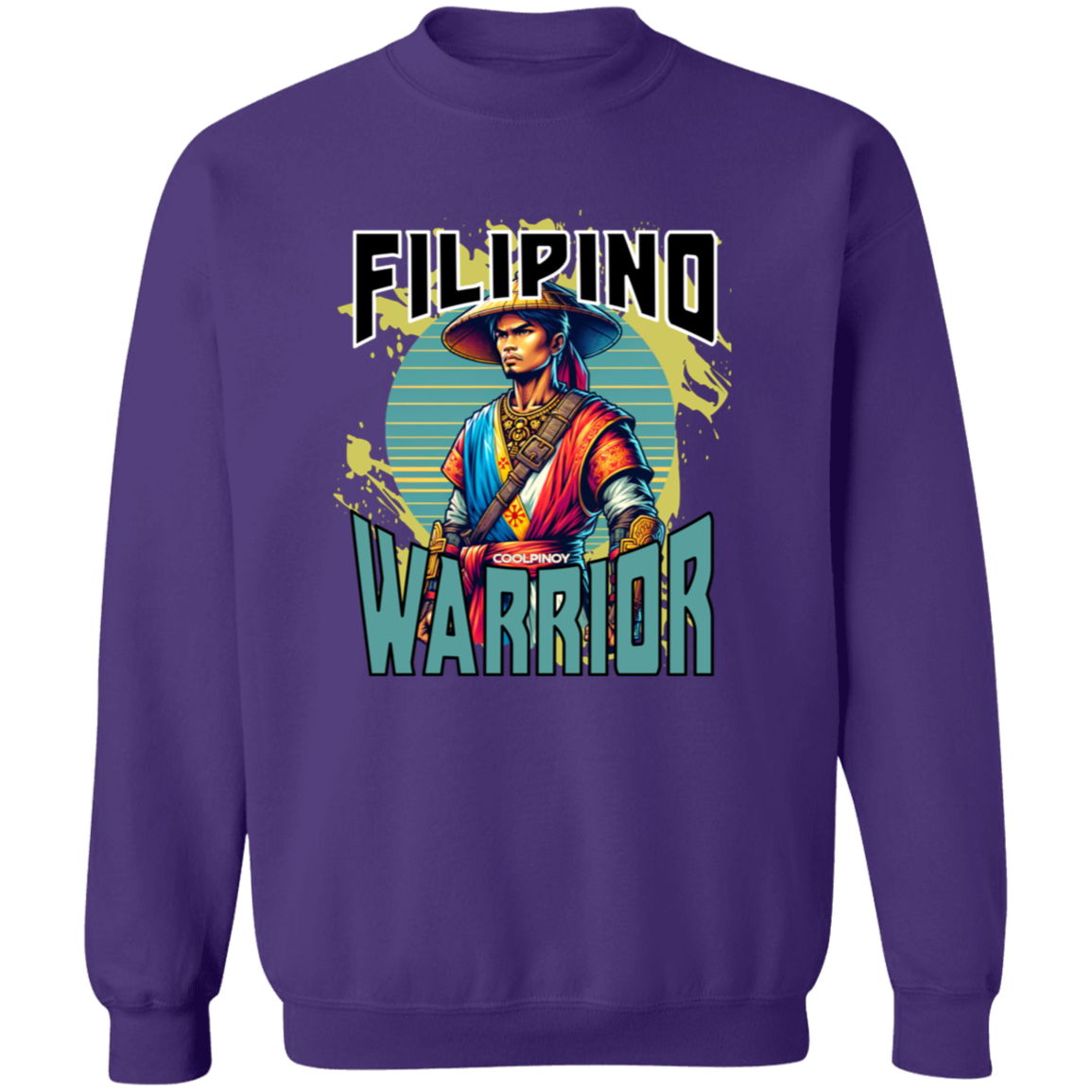 Filipino Warrior Soldier Unisex Crewneck Pullover Sweatshirt