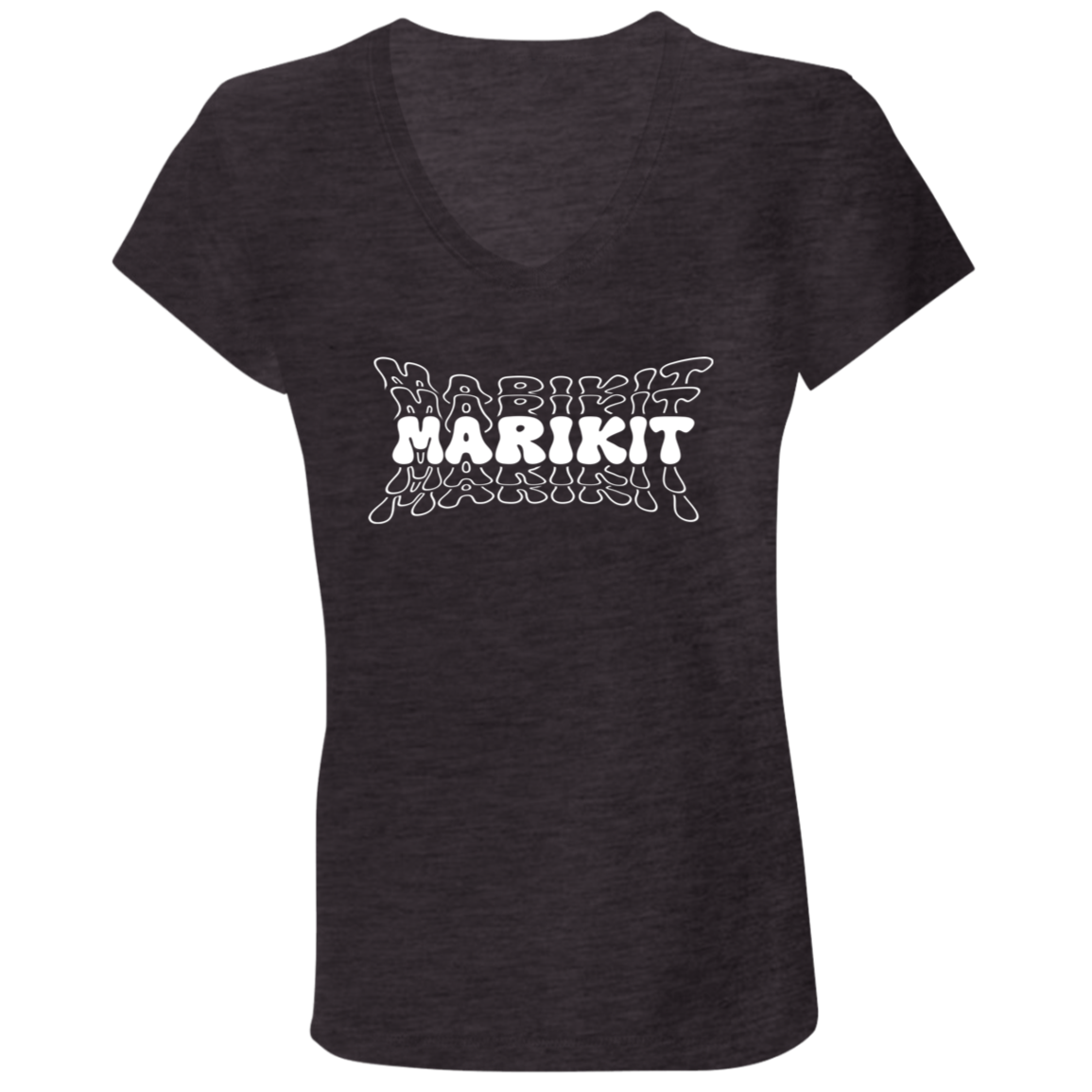 Marikit Ladies Jersey V-Neck T-Shirt