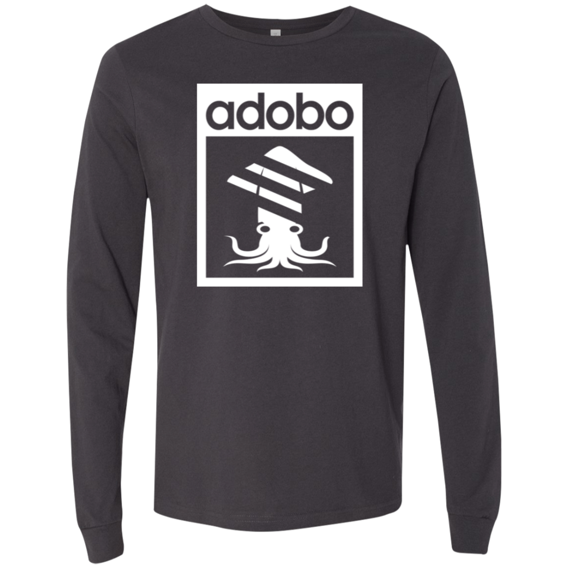 Squid Adobo Mens Jersey Long Sleeve T-Shirt