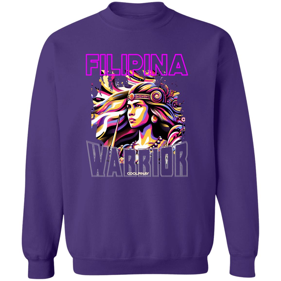 Filipina Warrior Princess Unisex Crewneck Pullover Sweatshirt