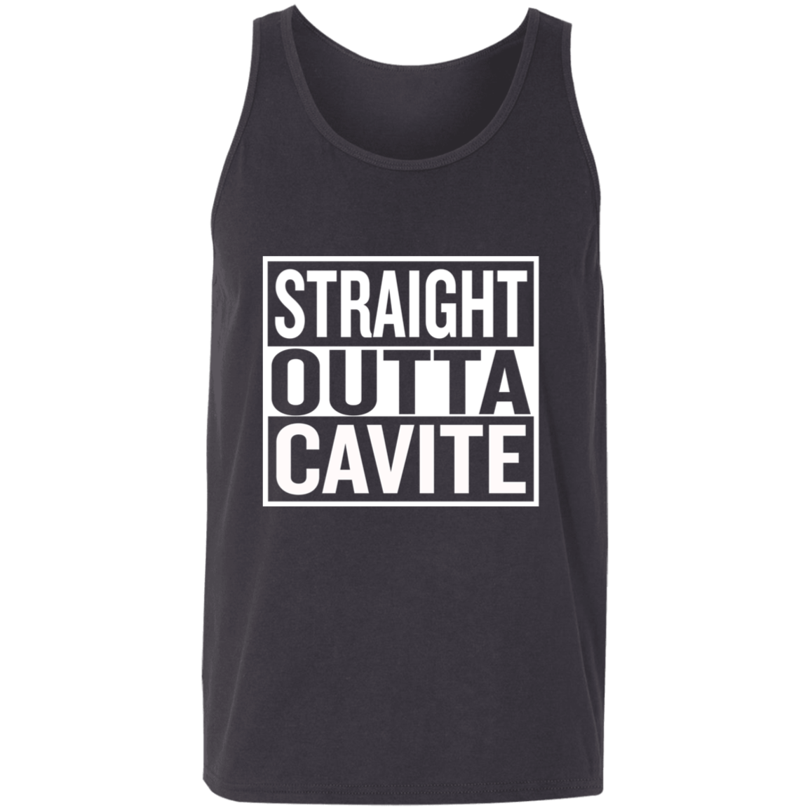 Straight Outta Cavite Unisex Cotton Tank Top