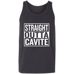 Straight Outta Cavite Unisex Cotton Tank Top