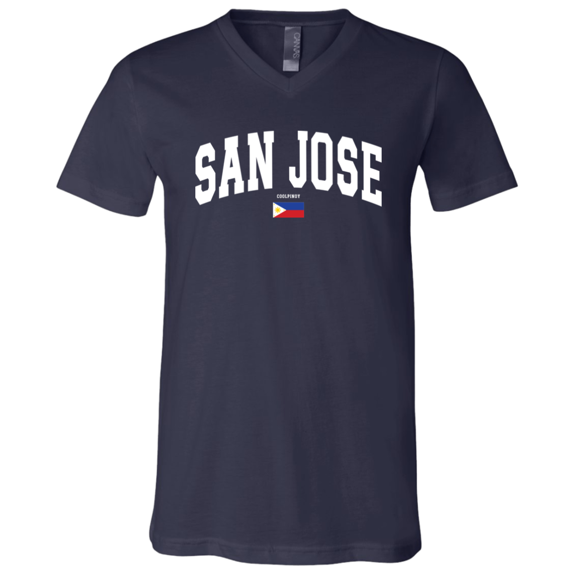 San Jose Unisex Jersey V-Neck T-Shirt