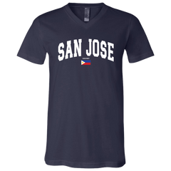 San Jose Unisex Jersey V-Neck T-Shirt