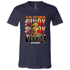 Filipino Warrior King Unisex Jersey V-Neck T-Shirt