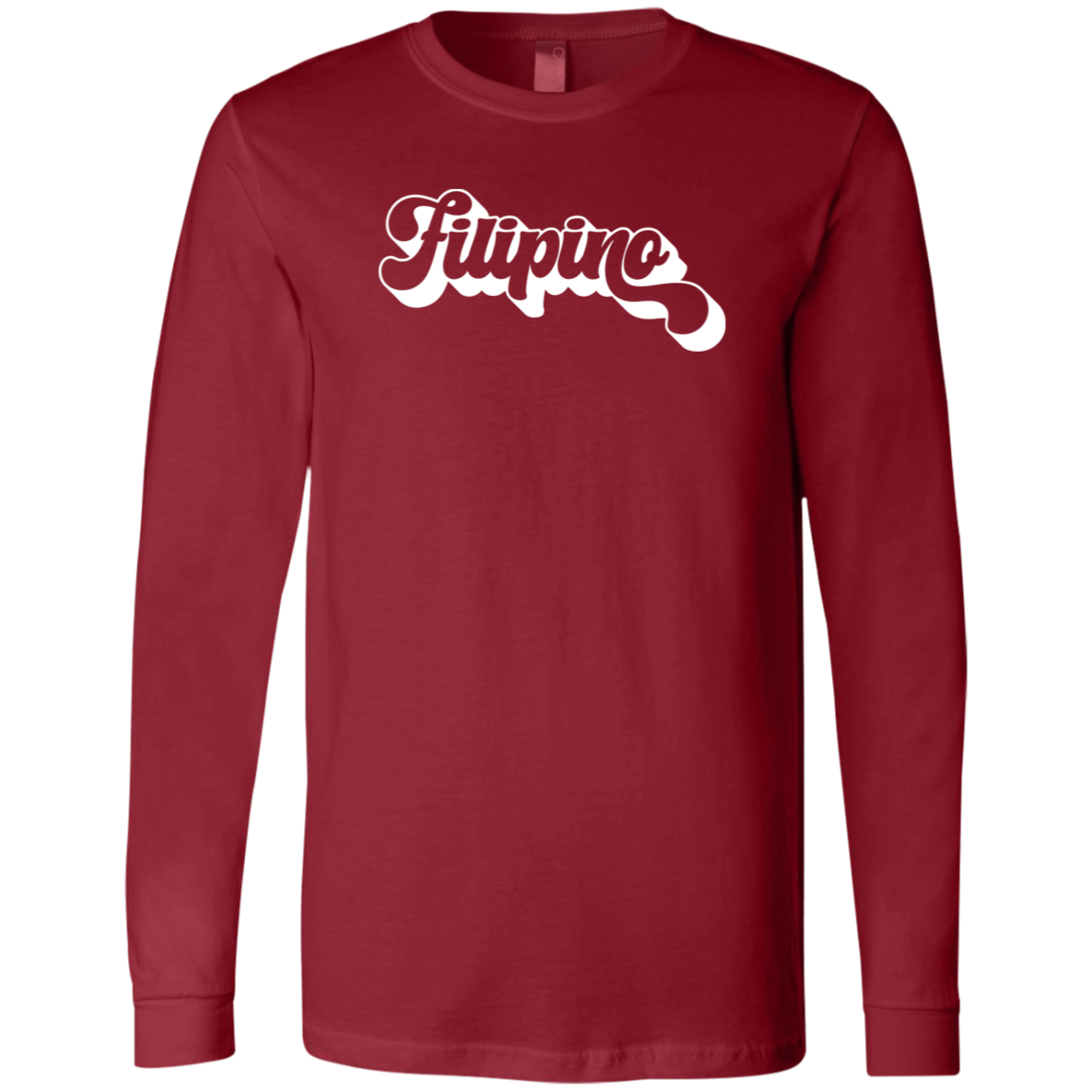 Filipino Chunky Unisex Jersey Long Sleeve T-Shirt