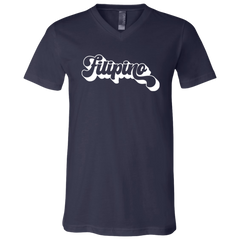 Filipino Chunky Unisex Jersey V-Neck T-Shirt