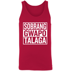 Sobrang Gwapo Talaga Unisex Cotton Tank Top