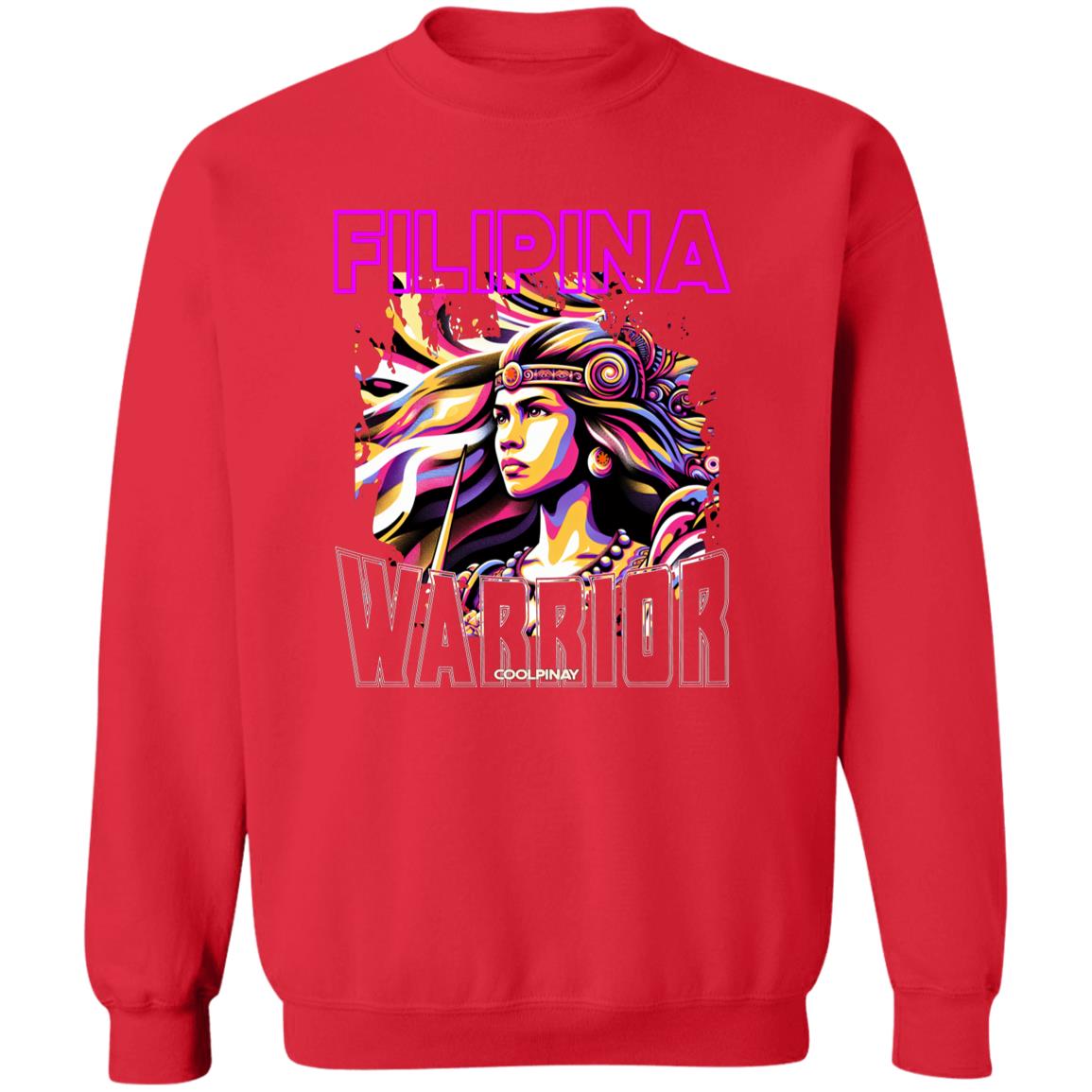 Filipina Warrior Princess Unisex Crewneck Pullover Sweatshirt