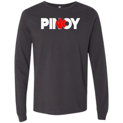 Pinoy Japan Flag Unisex Jersey Long Sleeve T-Shirt