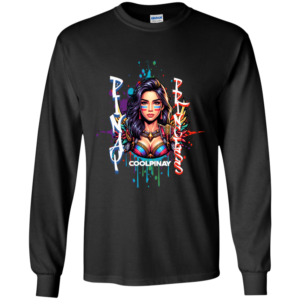 Pinay Princess Youth Long Sleeve T-Shirt