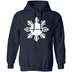 CoolPinoy Mid White Unisex Pullover Hoodie