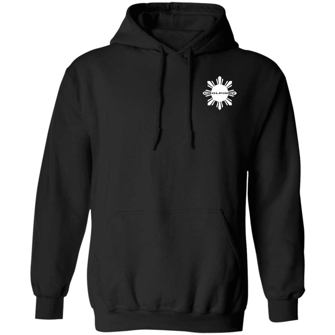 Filipino Warrior Grey Sun and Stars Unisex Pullover Hoodie