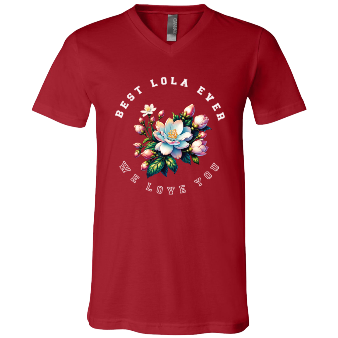 Best Lola Ever Unisex Jersey V-Neck T-Shirt