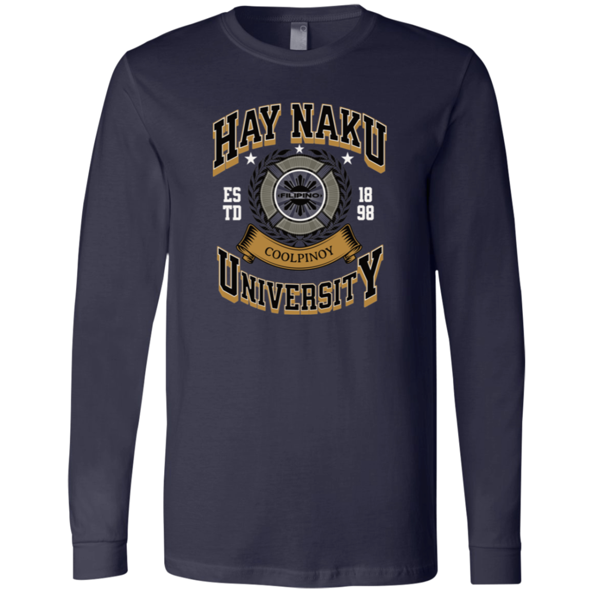 Hay Naku University Unisex Jersey Long Sleeve T-Shirt