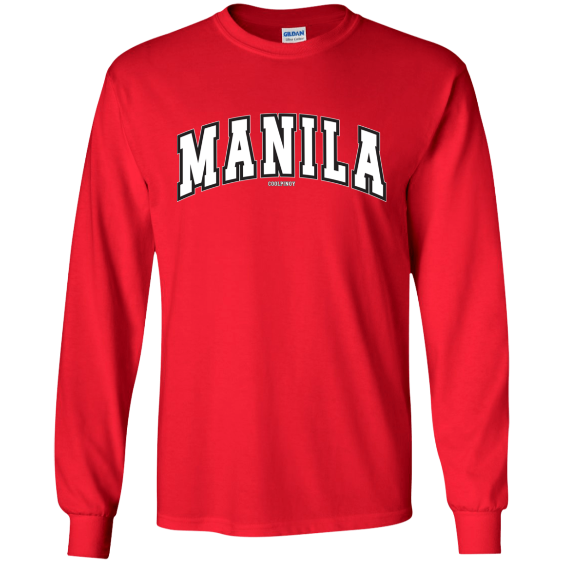 Manila Arch White CP Youth Long Sleeve T-Shirt