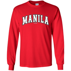 Manila Arch White CP Youth Long Sleeve T-Shirt