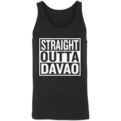 Straight Outta Davao Unisex Cotton Tank Top