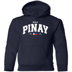 Half Pinay Youth Pullover Hoodie