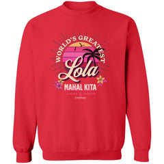 Worlds Greatest Lola Unisex Crewneck Pullover Sweatshirt