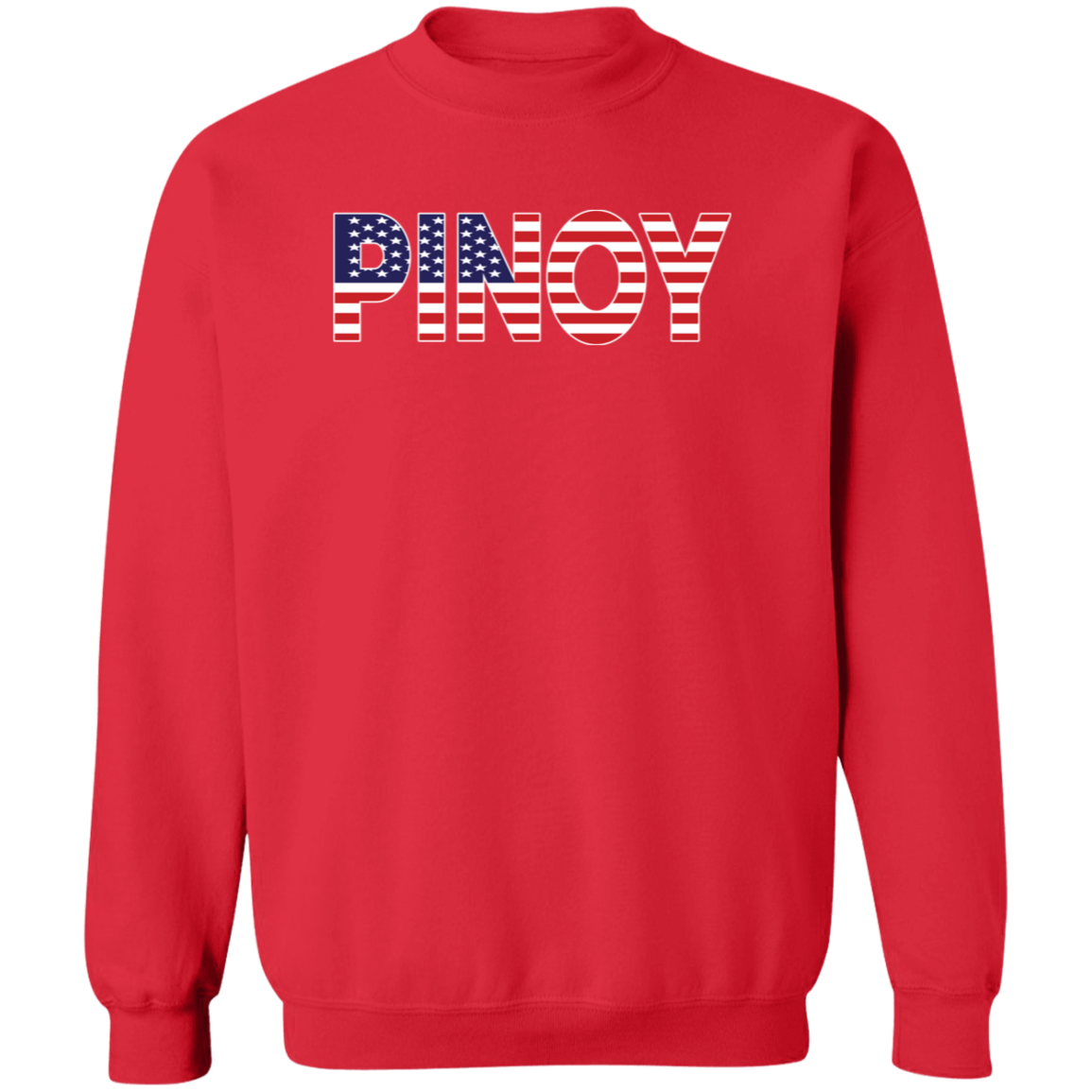 Pinoy American Unisex Crewneck Pullover Sweatshirt