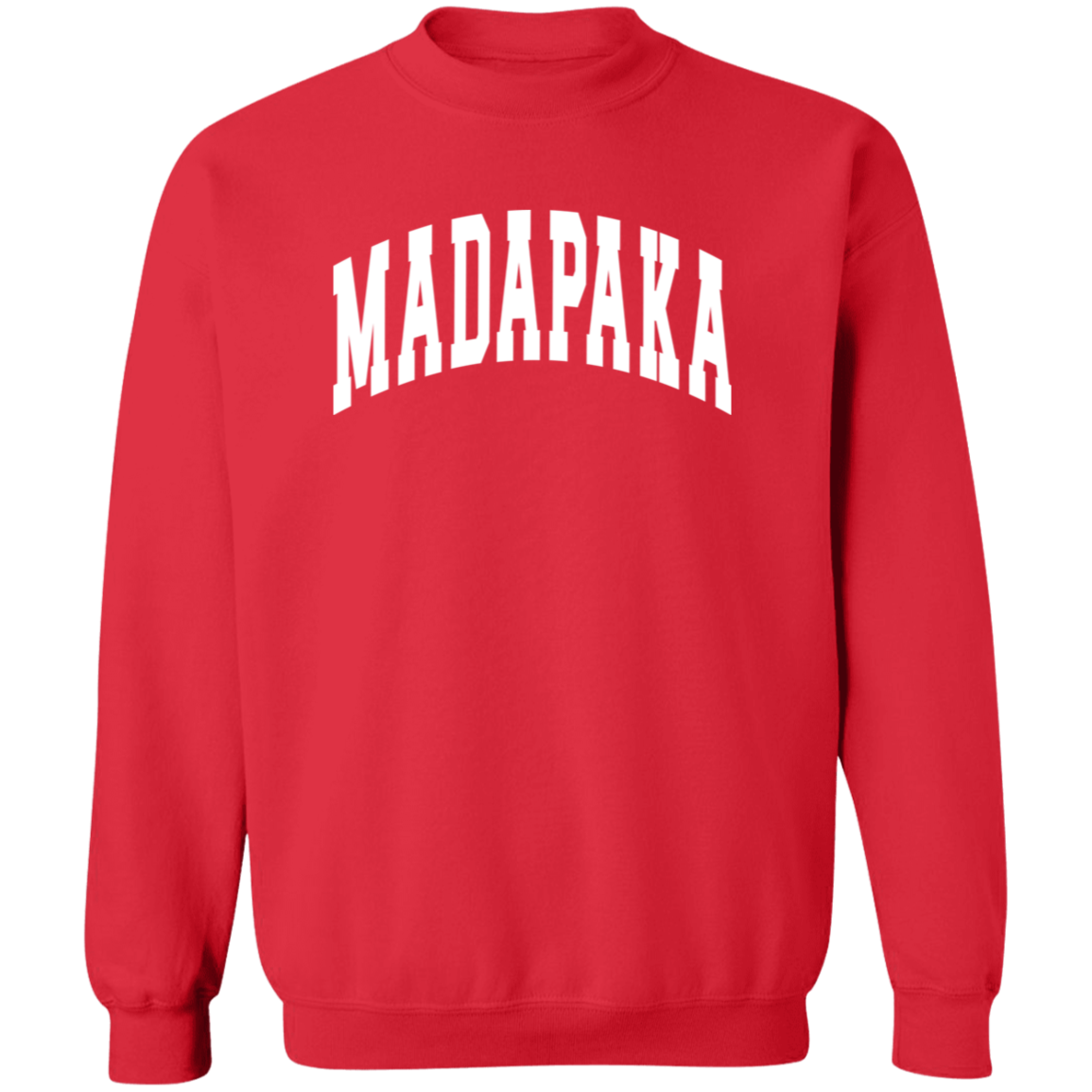 Madapaka Unisex Crewneck Pullover Sweatshirt