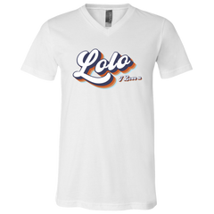 Lolo I Love U Unisex Jersey V-Neck T-Shirt