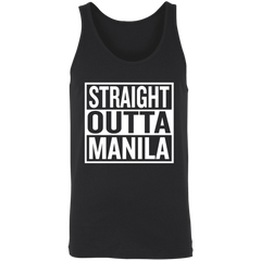 Straight Outta Manila Unisex Cotton Tank Top