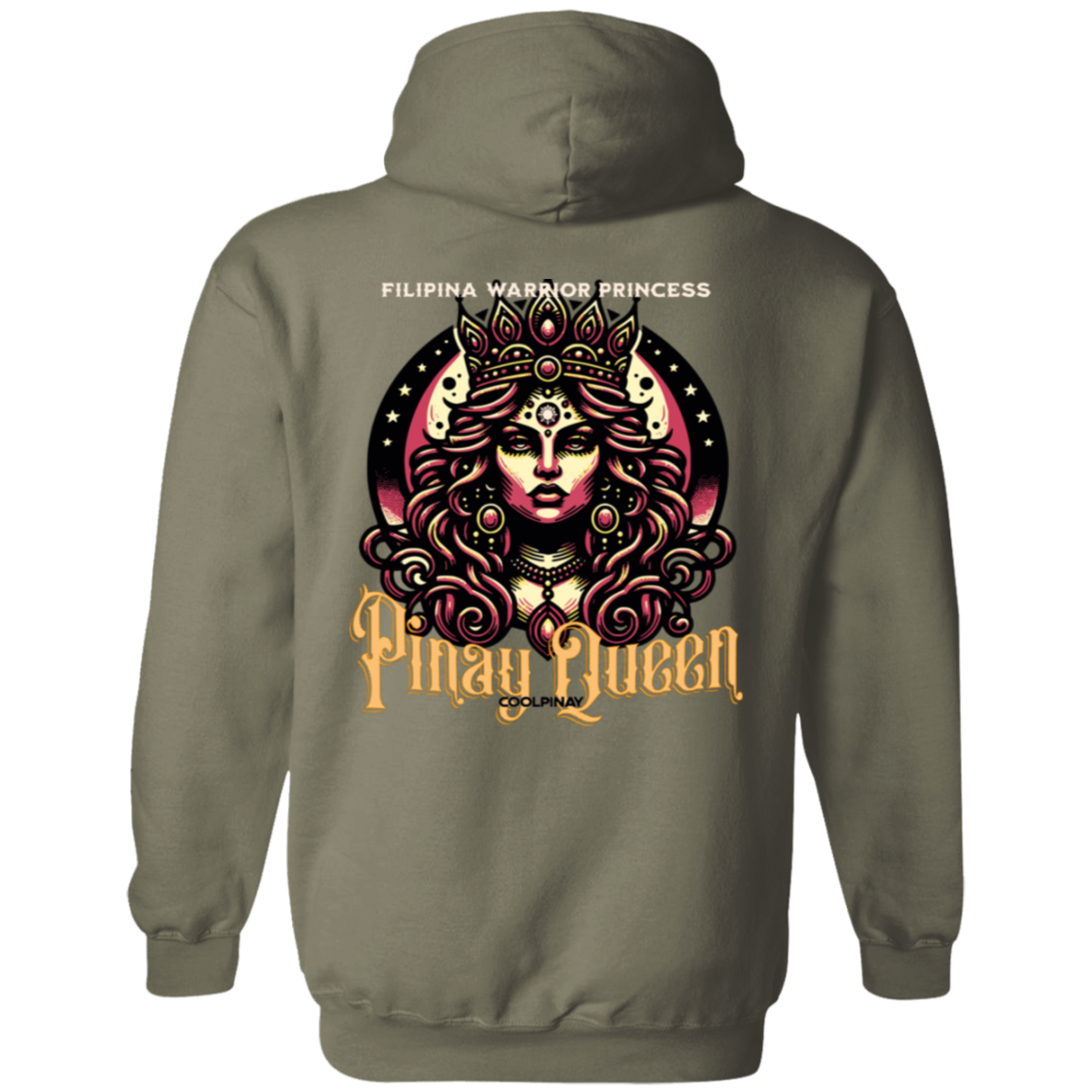 Pinay Queen Unisex Pullover Hoodie