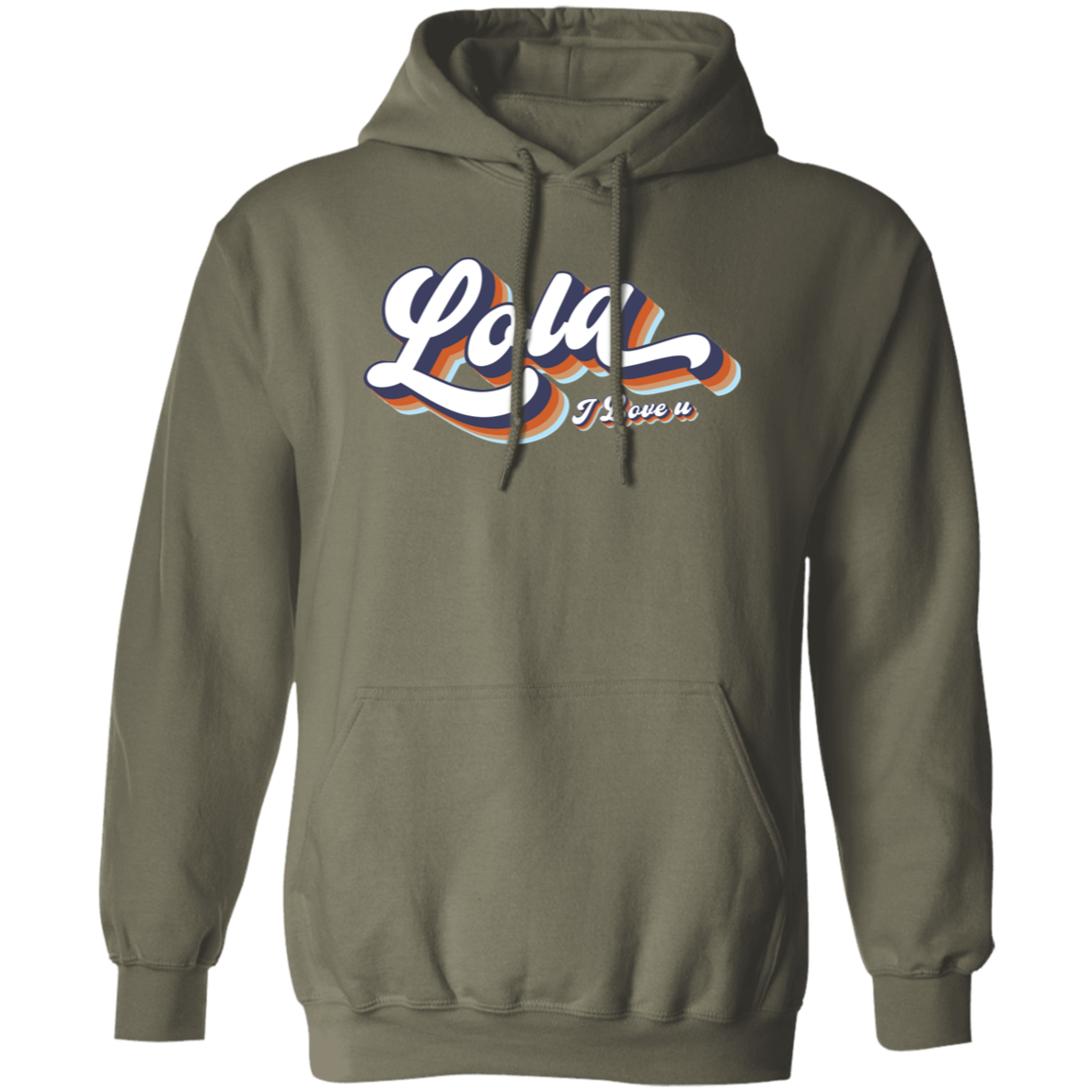 Lola I Love U Unisex Pullover Hoodie