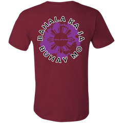 Bahala Ka Sa Buhay Mo Purple Splash Unisex Jersey T-Shirt